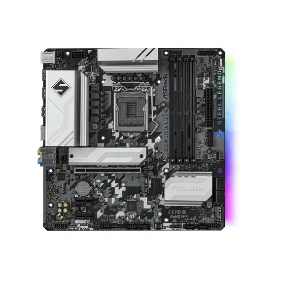 PLACA DE BAZA ASROCK B560M STEEL LEGEND, LGA1200, INTEL B560, MICRO-ATX