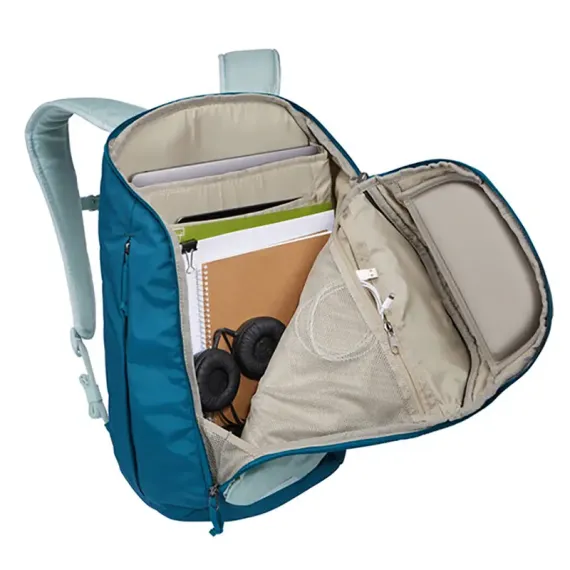 RUCSAC PENTRU LAPTOP THULE ENROUTE, 15.6", NAILON 330D MINI RIPSTOP, POLIESTER 600D, ALBASTRU