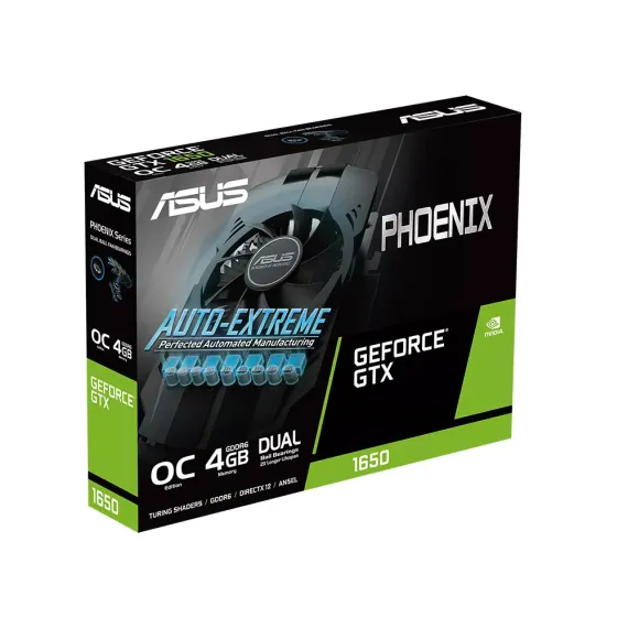 ВИДЕОКАРТА ASUS PH-GTX1650-O4GD6-P-V2,  4ГБ GDDR6 128БИТ