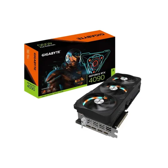 ВИДЕОКАРТА GIGABYTE GV-N4090GAMING OC-24GD, 24 ГБ GDDR6X 384БИТ