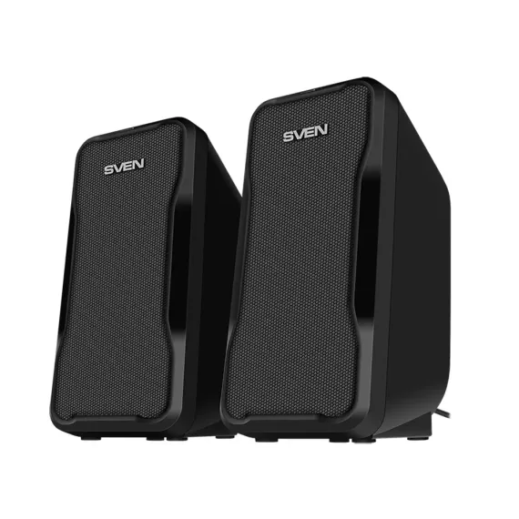 КОМПЬЮТЕРНЫЕ КОЛОНКИ 2.0 SVEN "435", ЧЁРНЫЙ