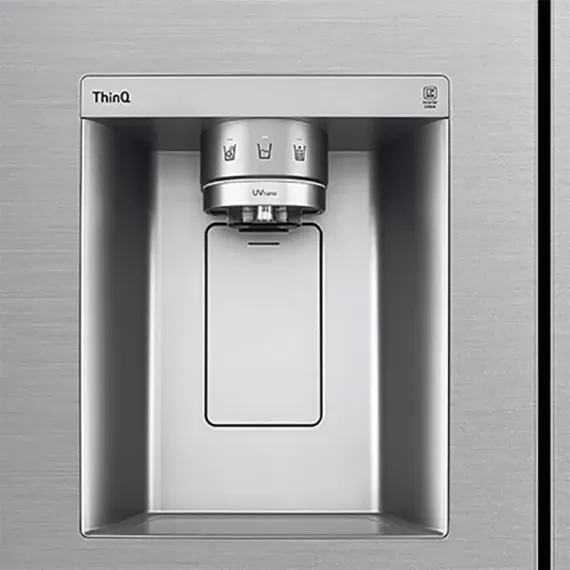 FRIGIDER LG GSJV90PZAE, ARGINTIU