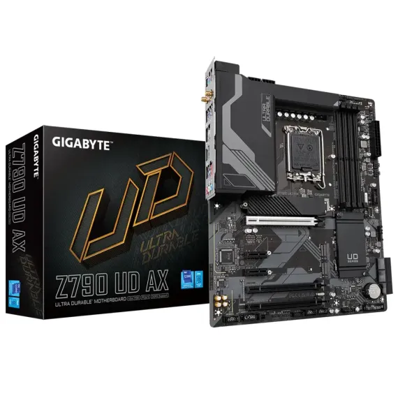 МАТЕРИНСКАЯ ПЛАТА GIGABYTE Z790 UD AX, LGA1700, INTEL Z790, ATX