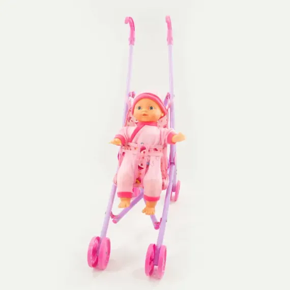 КУКЛА С КОЛЯСКОЙ BAELLA BABY ICOM 7127803