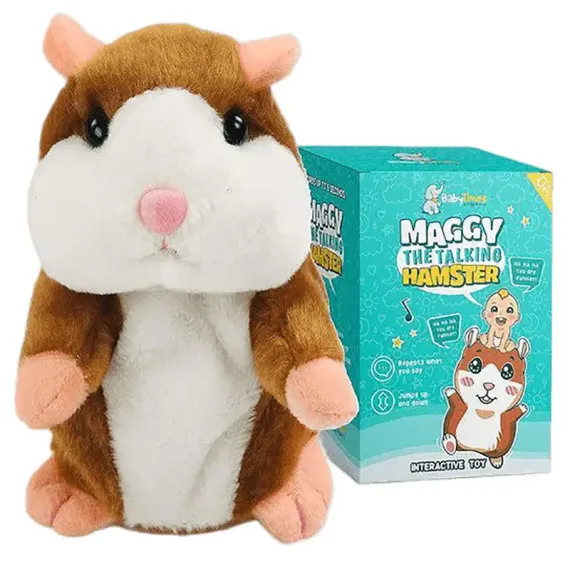JUCARIE INTERACTIVA PUGS AT PLAY MAGGY TALKING HAMSTER