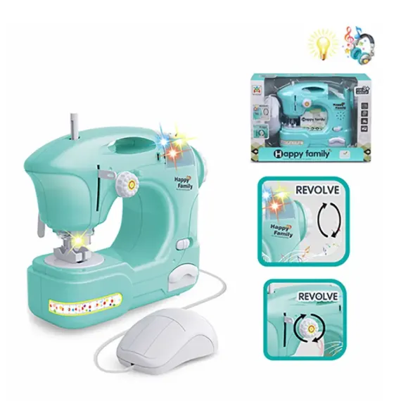 MASINA  DE CUSUT PENTRU COPII HAPPY FAMILY OP Ƒ≈05.407, ALBASTRU