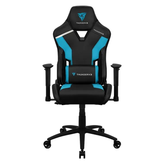 SCAUN GAMING THUNDERX3 TC3, PU PIELE, NEGRU/ALBASTRU