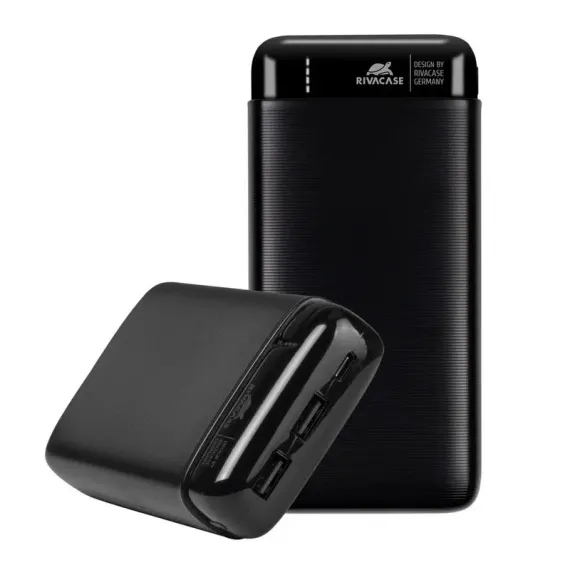 ACUMULATOR EXTERN RIVACASE VA2180, 2000MAH, NEGRU