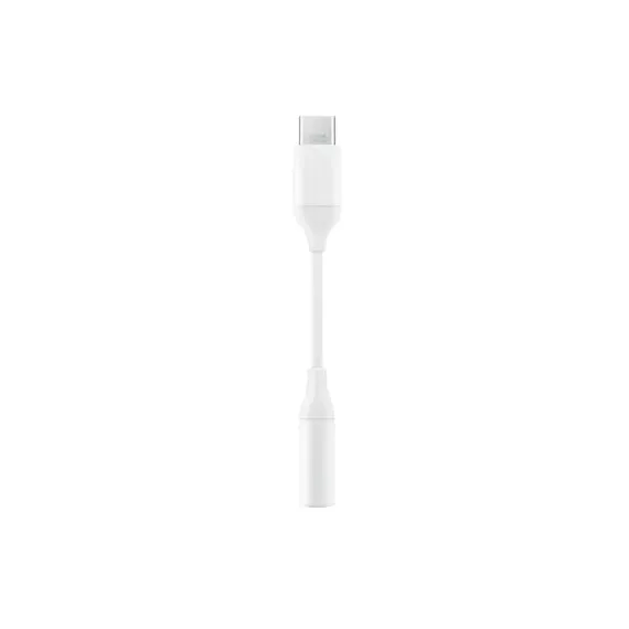 АУДИО АДАПТЕР SAMSUNG EE-UC10JUWRGRU, USB TYPE-C/3.5 MM (F), БЕЛЫЙ
