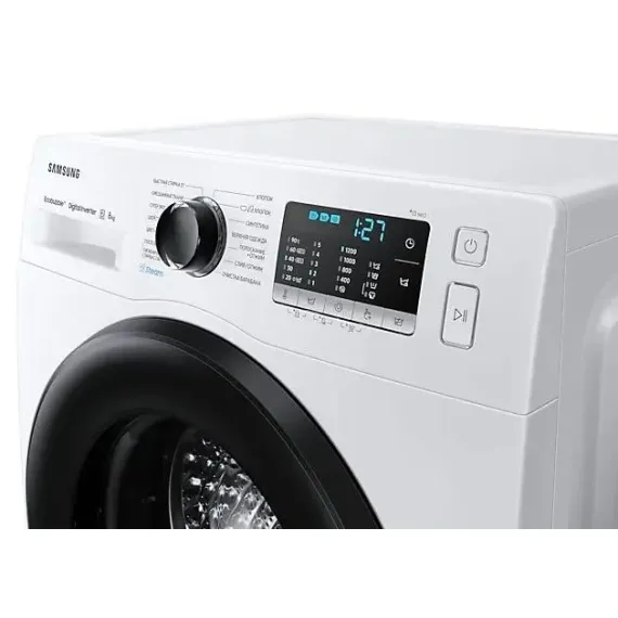СТИРАЛЬНАЯ МАШИНА SAMSUNG WW80AAS22AE/LD, 8КГ, БЕЛЫЙ