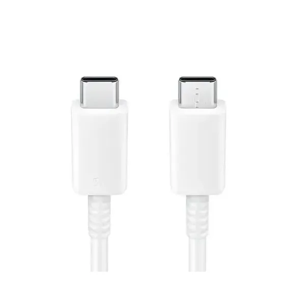 CABLU INCARCARE SI SINCRONIZARE SAMSUNG EP-DN975BWRGRU, USB TYPE-C/USB TYPE-C, 1M, ALB