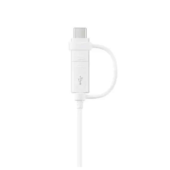 CABLU DE INCARCARE SAMSUNG EP-DG930DWEGRU, USB TYPE-A/MICRO USB, USB TYPE-C, 1,5M, ALB