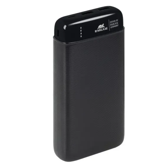 ACUMULATOR EXTERN RIVACASE VA2180, 2000MAH, NEGRU