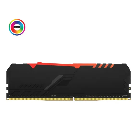 MEMORIE RAM KINGSTON FURY BEAST RGB, DDR4 SDRAM, 3000 MHZ, 16GB, KF430C15BBAK2/16