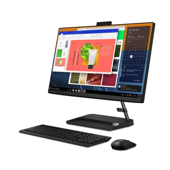 COMPUTER ALL-IN-ONE LENOVO IDEACENTRE 3 24ITL6, 23,8", INTEL CORE I5-1135G7, 8GB/512GB, FARA SO, NEGRU