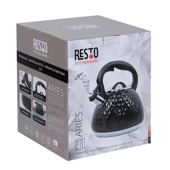 CEAINIC RESTO 90606, 2,7L, NEGRU