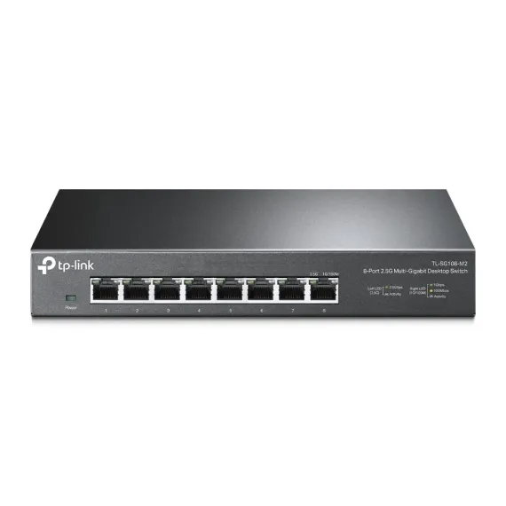 СЕТЕВОЙ КОММУТАТОР TP-LINK TL-SG108-M2, 8X 100/1000/2500 МБИТ/С