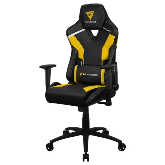 SCAUN GAMING THUNDERX3 TC3, PU PIELE, NEGRU/GALBEN