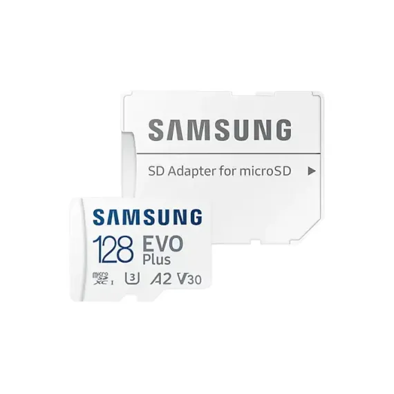 КАРТА ПАМЯТИ SAMSUNG EVO PLUS MICROSD, 128ГБ (MB-MC128KA/RU)