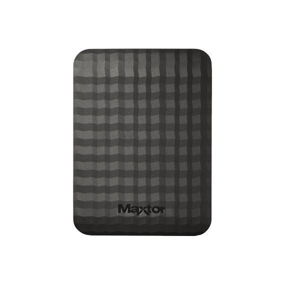 2.5" EXTERNAL HDD 1.0TB (USB3.0)  SEAGATE "MAXTOR M3 PORTABLE" DURABLE BLACK DESIGN "STSHX-M101TCBM"