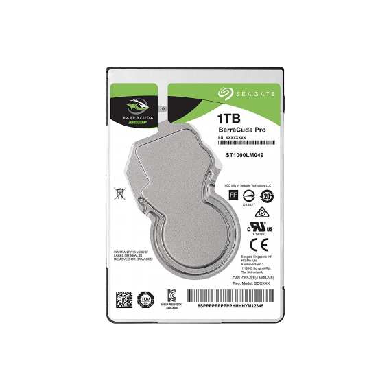 2.5" HDD 1.0TB SEAGATE BARRACUDA 7200RPM, 128MB, 7MM, SATAIII, ST1000LM049