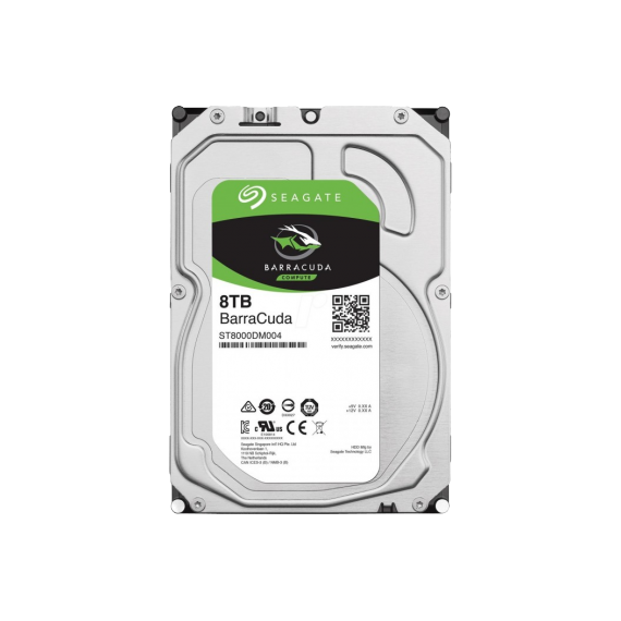 3.5" HDD 8.0TB  SEAGATE BARRACUDA COMPUTE, 7200RPM, 64MB, SATAIII ST8000DM004