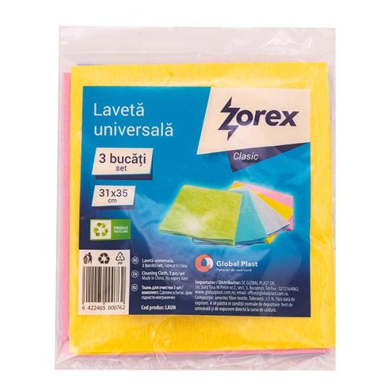 LAVETA ZOREX VISCOZ 3BUC 31X35CM
