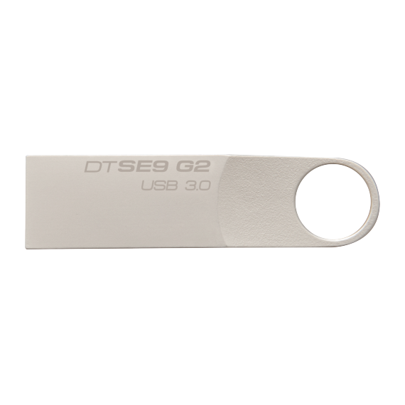 64GB  USB3.1  KINGSTON DATATRAVELER SE9 G2, METAL CASE, SILVER  DTSE9G2/64GB