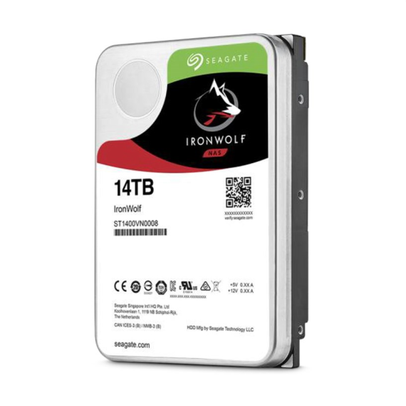 3.5" HDD 14.0TB SEAGATE IRONWOLF, NAS, 7200RPM, 256MB, SATAIII ST14000VN0008