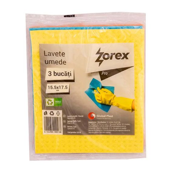 LAVETA ZOREX 3BUC 15.5X17.5CM