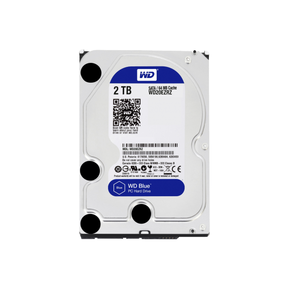3.5" HDD 2.0TB WESTERN DIGITAL  PURPLE, 5400RPM,64MB, SATAIII (FOR VIDEO)  WD20PURZ