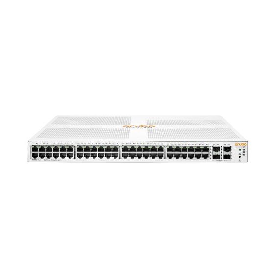 HPE 1920S 1930 48G 4SFP+ SWITCH, 48-PORT RJ-45 10/100/1000 PORTS, LAYER 2 SWITCHING, 4-SFP+ 100/1000/10000 MBPS PORTS, VLANS, IGMP SNOOPING, LINK AGGR