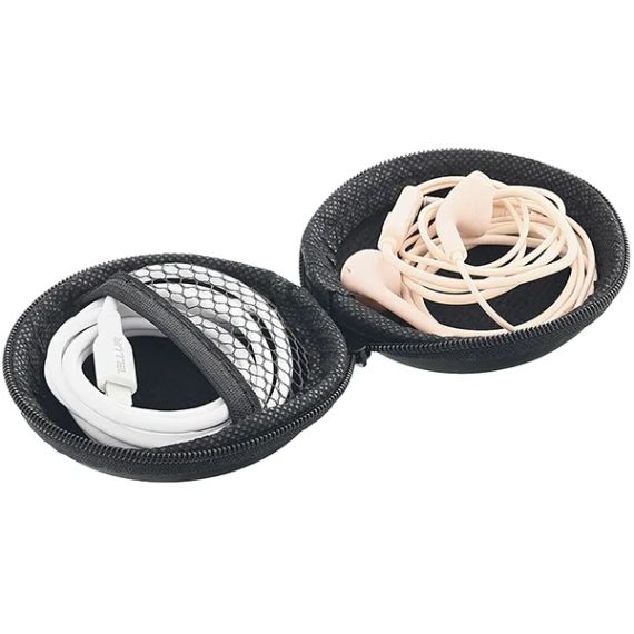 HUSA PENTRU CASTI IN-EAR, TELLUR BLACK  TLL121935