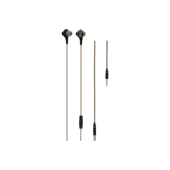 CASTI IN-EAR, MIST, WITH MIC, WIRED, JACK 3.5 MM, 20HZ, 1.2 M, TELLUR BLACK  TLL162072