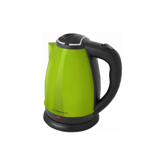 KETTLE ESPERANZA VICTORIA EKK013G GREEN, 1800W, INOX, 1.8 L, CONCEALED HEATING ELEMENT, 360° SWIVEL BASE, AUTO SHUT-OFF AFTER BOILING