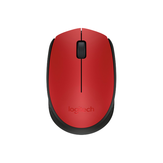 LOGITECH WIRELESS MOUSE M171 RED