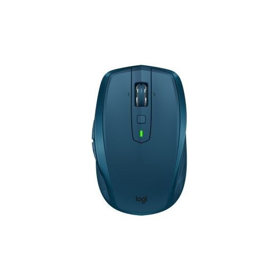 LOGITECH WIRELESS MOUSE MX ANYWHERE 2S MIDNIGHT TEAL, UP TO 3 DEVICES, 2.4, GHZ AND BLUETOOTH, RETAIL
