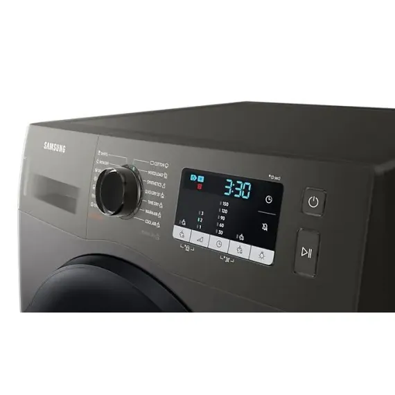 СУШИЛЬНАЯ МАШИНА SAMSUNG DV90TA040AX/LE, 9КГ, НЕРЖАВЕЮЩАЯ СТАЛЬ