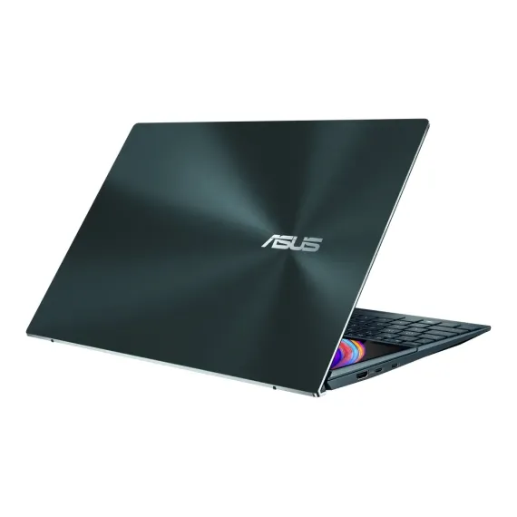 НОУТБУК 14 ASUS ZENBOOK DUO UX482EG, CELESTIAL BLUE, INTEL CORE I7-1165G7, 16ГБ/512ГБ, WINDOWS 10 PRO 64-BIT