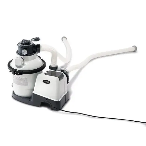 АКСЕССУАРЫ ДЛЯ БАССЕЙНА INTEX KRYSTAL CLEAR, 4000Л, БЕЛЫЙ/ЧЁРНЫЙ, 26644