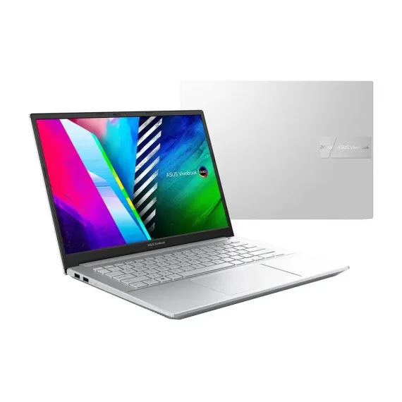 НОУТБУК 14" ASUS VIVOBOOK PRO 14 OLED M3401QA, COOL SILVER, AMD RYZEN 5 5600H, 8ГБ/256ГБ, БЕЗ ОС