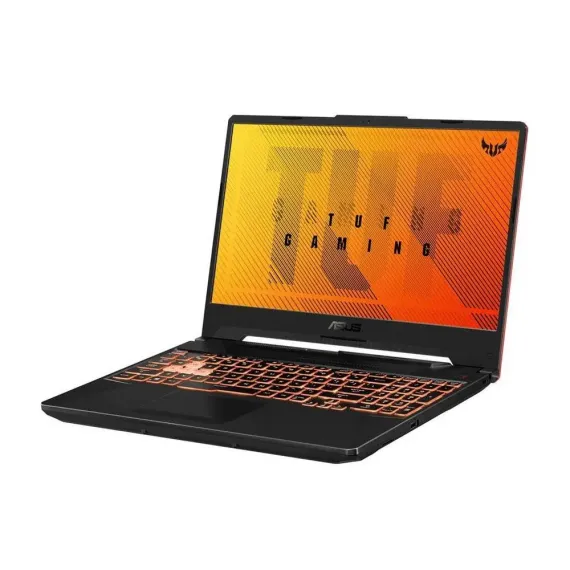 ИГРОВОЙ НОУТБУК 15,6" ASUS TUF GAMING F15 FX506LH, BONFIRE BLACK, INTEL CORE I5-10300H, 8ГБ/512ГБ, БЕЗ ОС
