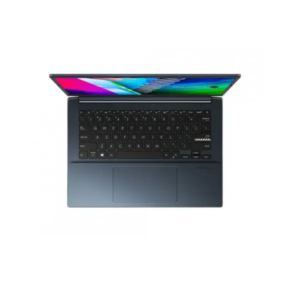НОУТБУК 14" ASUS VIVOBOOK PRO 14 OLED M3401QA, QUIET BLUE, AMD RYZEN 5 5600H, 8ГБ/256ГБ, БЕЗ ОС