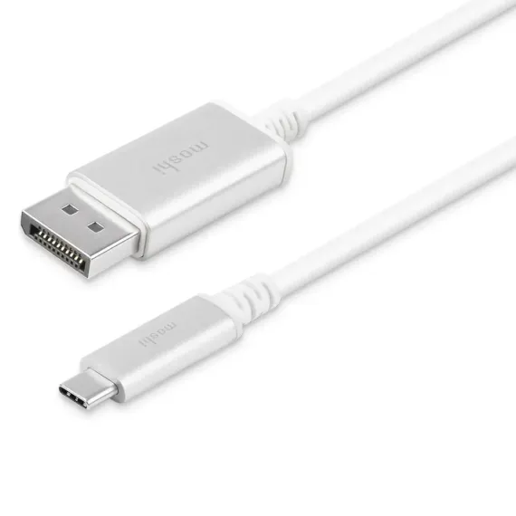 CABLU VIDEO MOSHI USB-C TO DISPLAYPORT CABLE (1.5 M), USB TYPE-C/DISPLAYPORT, 1,5M, ALB