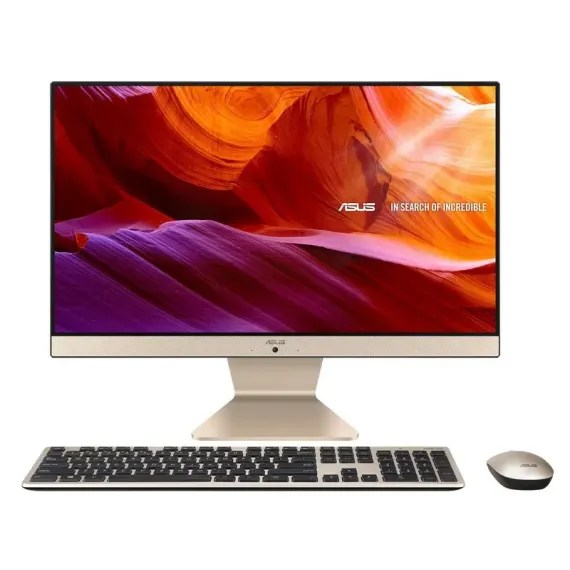 COMPUTER ALL-IN-ONE ASUS V222, 21,5", INTEL CORE I3-10110U, 8GB/256GB, FARA SO, NEGRU