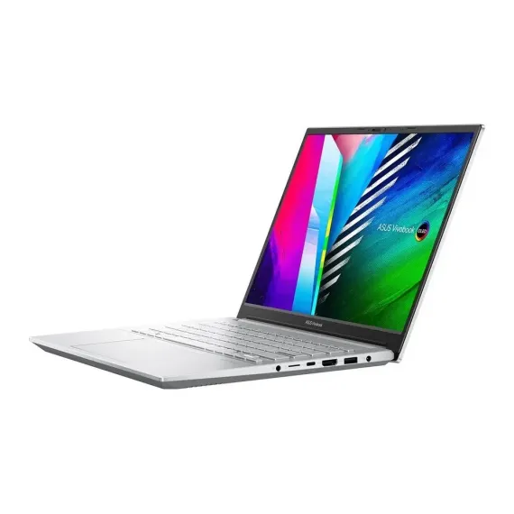 НОУТБУК 14" ASUS VIVOBOOK PRO 14 OLED M3401QA, COOL SILVER, AMD RYZEN 5 5600H, 8ГБ/256ГБ, БЕЗ ОС