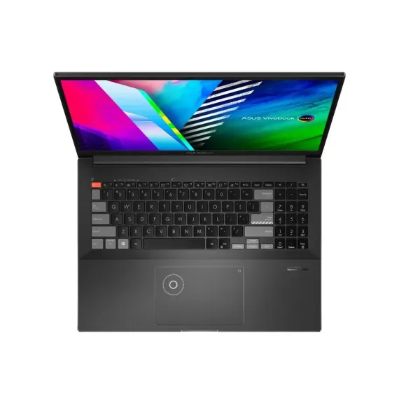 LAPTOP 16" ASUS VIVOBOOK PRO 16X OLED M7600QC, EARL GREY, AMD RYZEN 7 5800H, 16GB/512GB, FARA SO