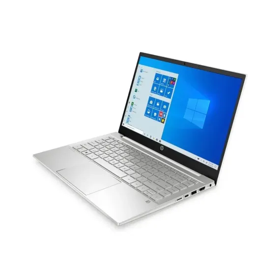 НОУТБУК 14" HP PAVILION 14-EC0034UR, NATURAL SILVER, AMD RYZEN 5 5500U, 8ГБ/512ГБ, FREEDOS