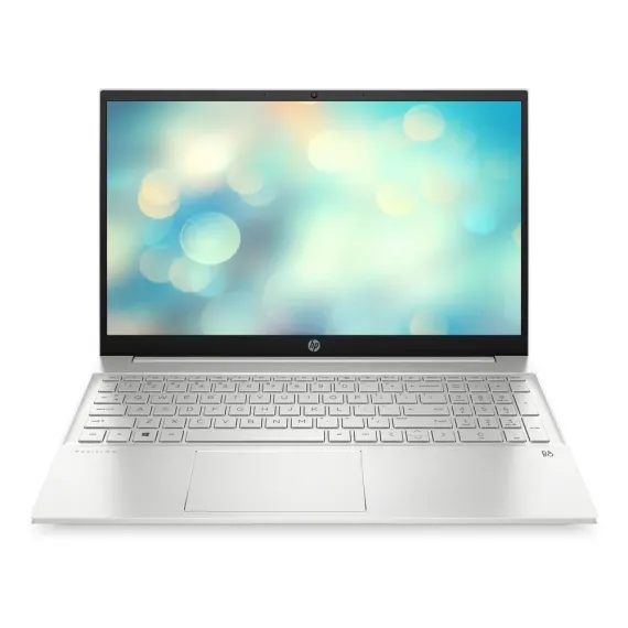 LAPTOP 15,6" HP PAVILION 15-EH1023UR, NATURAL SILVER, AMD RYZEN 5 5500U, 8GB/512GB, FREEDOS