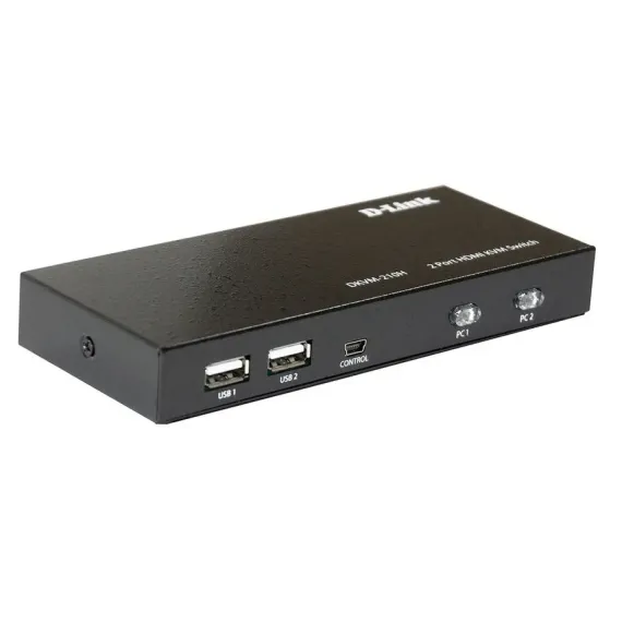 KVM ПЕРЕКЛЮЧАТЕЛЬ D-LINK DKVM-210H/A1A, 1,5М